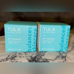 TULA 24-7 Moisture Hydrating Day &
Night Creams🫧